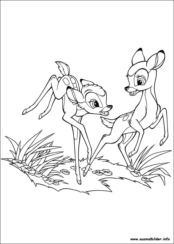 Bambi 2 malvorlagen